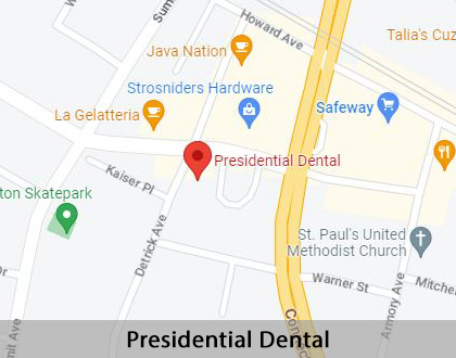 Map image for Comprehensive Dentist in Kensington, MD